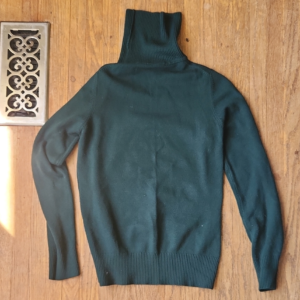 French Connection Forest Green Knit Sweater